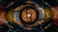 Time abstract eye