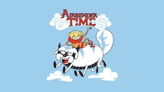 Time Avatar: The Last Airbender adventure time Aang Appa