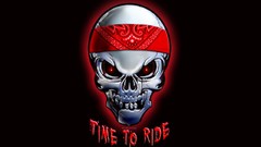 Time biker skulls ride