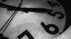 Time clocks grayscale