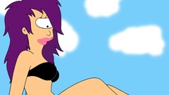Time Futurama bikini turanga leela