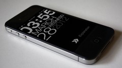 Time iphone minimalistic typophone