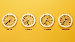 Time lemons clocks yellow sign
