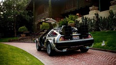 Time Machine Back to the Future delorean dmc-12