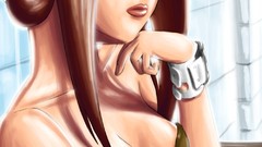 Time paintings drawings anime girls fan art digital art cofee