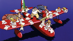 Time Saw background once Rosso porco miyazaki upon