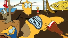 Time The Simpsons Homer Simpson Salvador Dalí