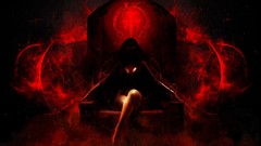 Time Throne red eyes queen prince of persia cleavage prince of 