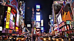 Time Times Square cities new york city York