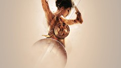 Time woman digital art