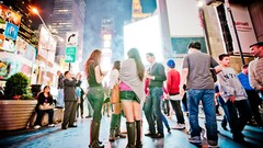 Times Square USA urban new york city