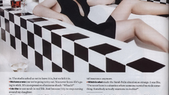 Tina Fey bathtubs magazine