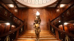Titanic interior stairs ship