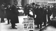 Titanic monochrome streets grayscale