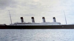 Titanic vintage ship vehicle