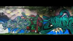 TMNT street Art graffiti