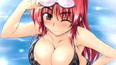 To heart 2 kousaka tamaki cleavage bikini hentai