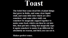 Toast high religion Resolution