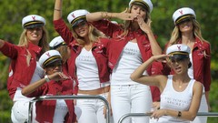 Together woman fashion Actress angels secret smiling brunettes 