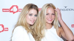 Together woman fashion Actress angels secret smiling brunettes 