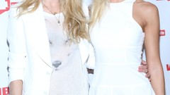 Together woman fashion Actress angels secret smiling brunettes 