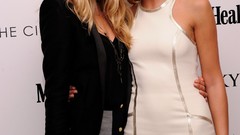 Together woman fashion Actress angels secret smiling brunettes 