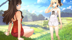 Tohsaka rin saber fate