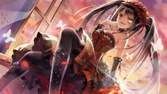 tokisaki kurumi date a live heterochromia anime girls Anime