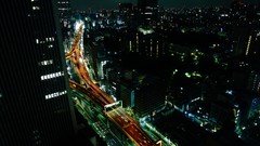 Tokyo cityscapes skyscapes long exposure