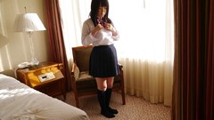 Tokyo Japanese school uniforms models hikari knee socks 