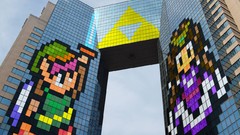 Tokyo link buildings cities the legend of zelda zelda triforce