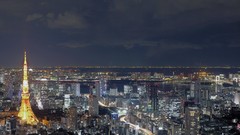 Tokyo nighttime cityscapes Tokyo Tower
