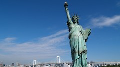 Tokyo Statue of Liberty cityscapes