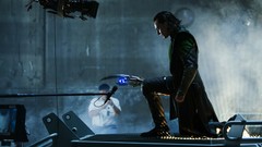 Tom hiddleston loki sceptres Set Photos The Avengers (movie)