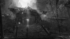 Tomb raider lara croft artwork video games