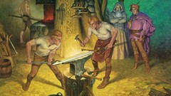 Tools Swords artwork forge fantasy art Darrell K Sweet