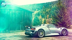 top gear Porsche 918 Spyder Supercars Porsche vehicle Trees