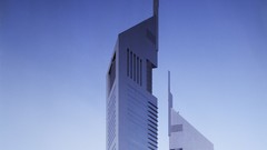 Top view architecture buildings