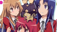 Toradora aisaka taiga kushieda minori takasu ryuuji kawashima 