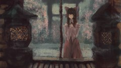 Torii shrine maiden outfit