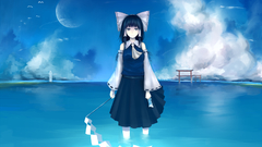 Torii shrine maiden outfit