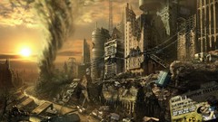 Tornado fallout 3 cities video games