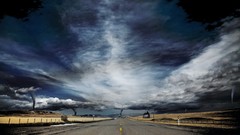 Tornado roads lonely island Highways Highway One