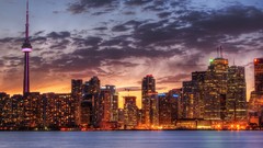 Toronto cityscapes toronto raptors