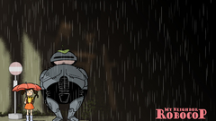 Totoro Robocop parody