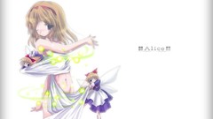 Touhou alice margatroid white