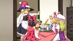 Touhou animal ears miko