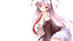 Touhou animal ears reisen udongein inaba cleavage video games