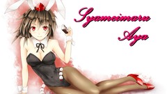 Touhou animal ears shameimaru aya video games tengu