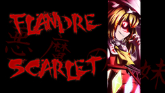 Touhou blood flandre scarlet